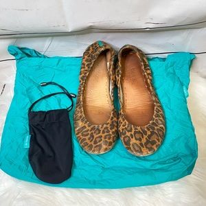 Leopard Print Tieks Flats